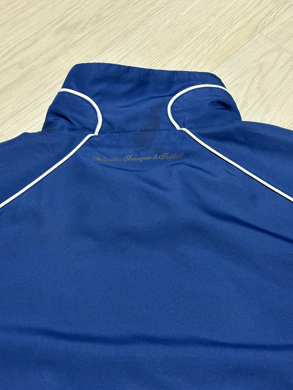 대장급) 아디다스 프랑스 국대 바람막이 자켓 블루 상품이미지5