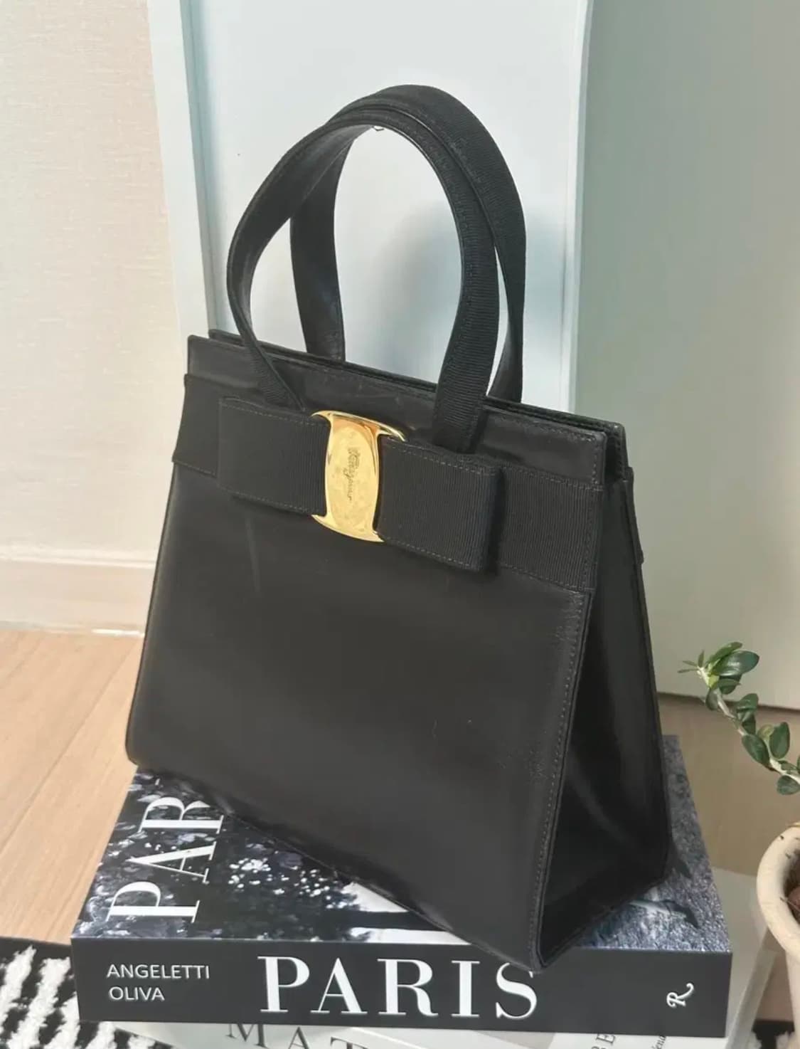 정품 페라가모 바라보우백 리본백 토트백 핸드백 상품이미지2