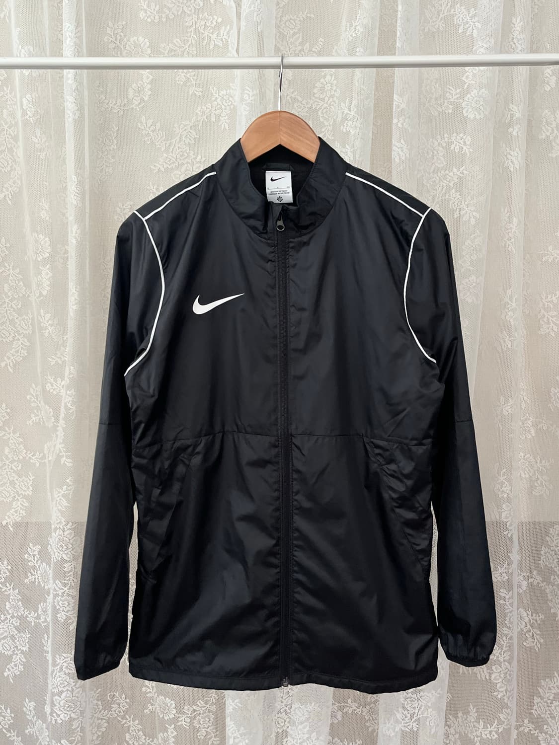 S) 나이키 RPL 파크 20 레인 재킷 바람막이 블랙 상품이미지1