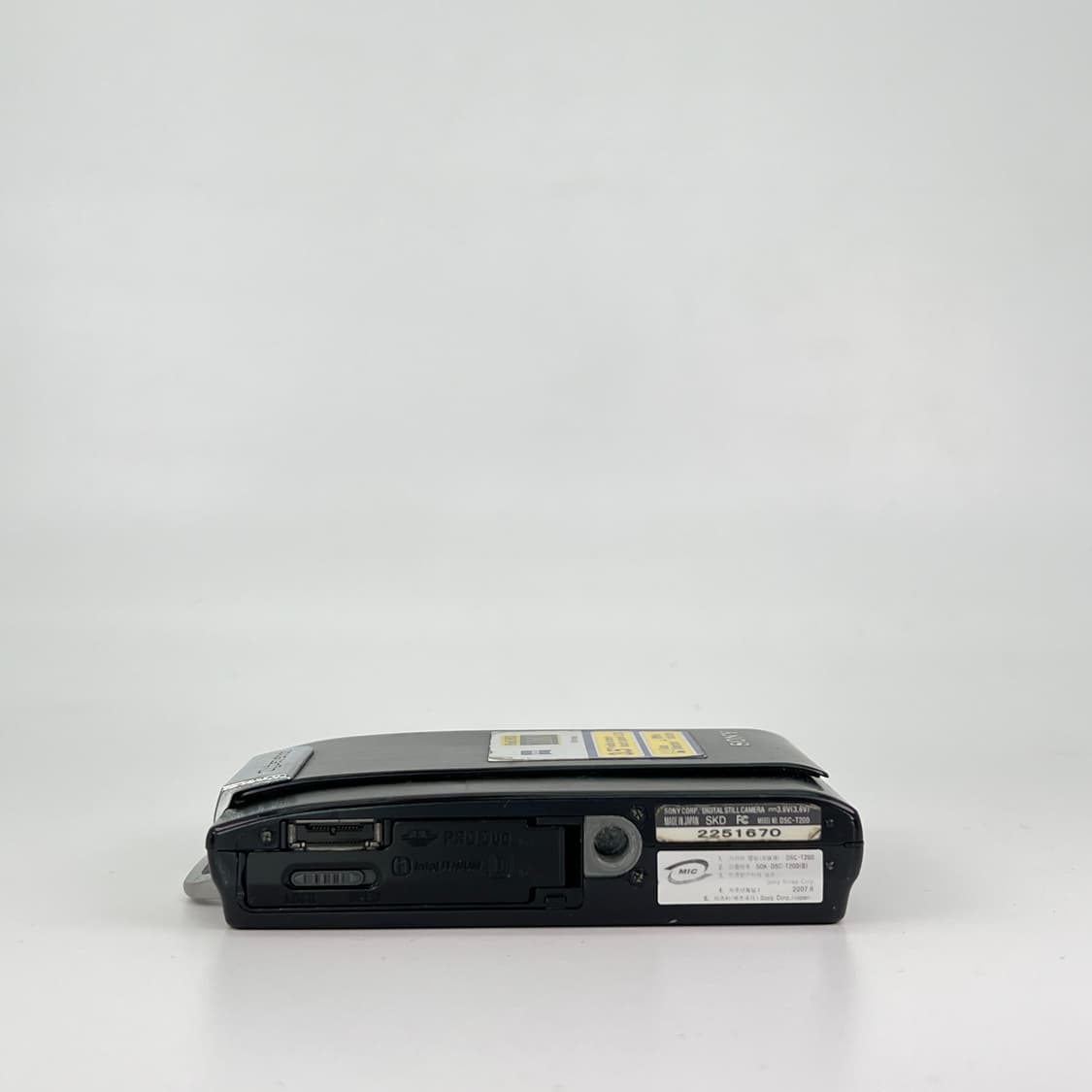 소니 사이버샷 Sony Cyber-shot DSC-T200 블랙 상품이미지9