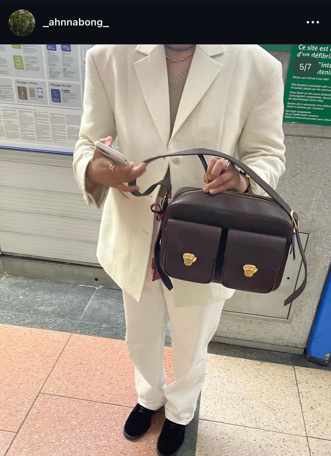 에토스 투포켓백 브라운 상품이미지3