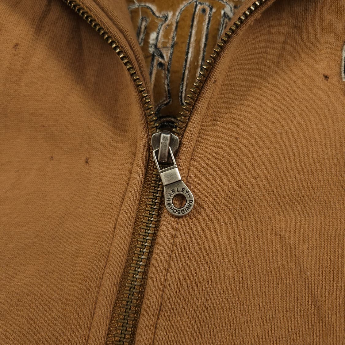 XL(105) 할리 데이비슨 빈티지 자수 후드집업 상품이미지6