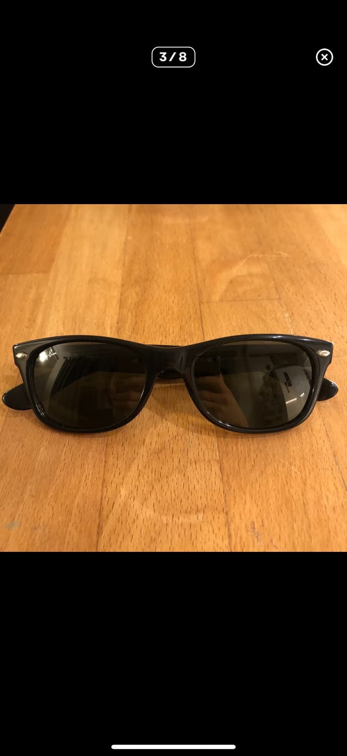 김원중 레이벤 웨이페어러 RB2132 52사이즈 상품이미지3