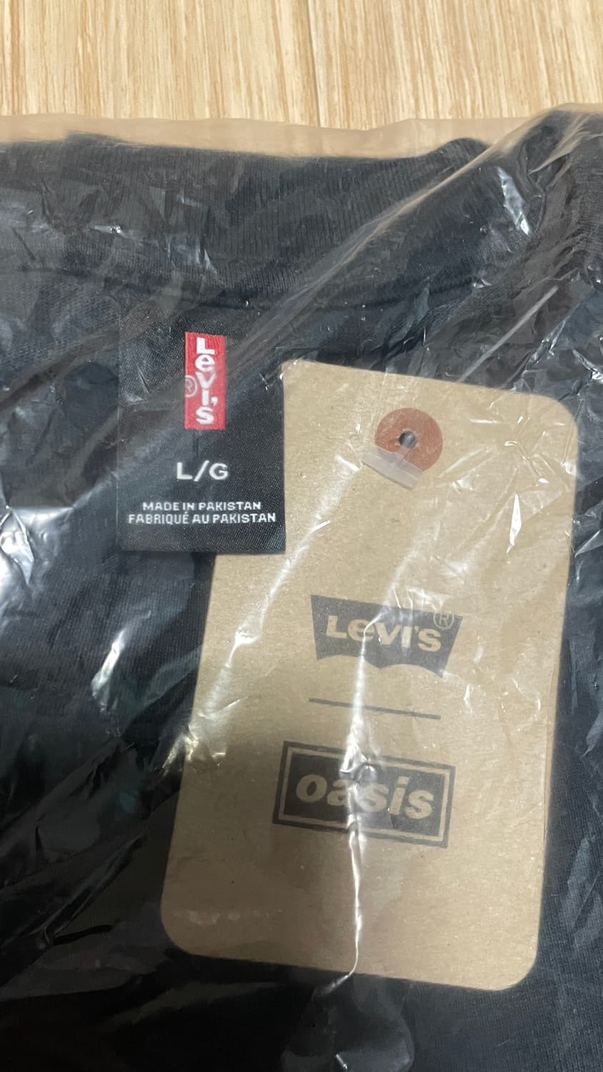 L) 새제품) 오아시스X리바이스 반팔티셔츠 상품이미지2