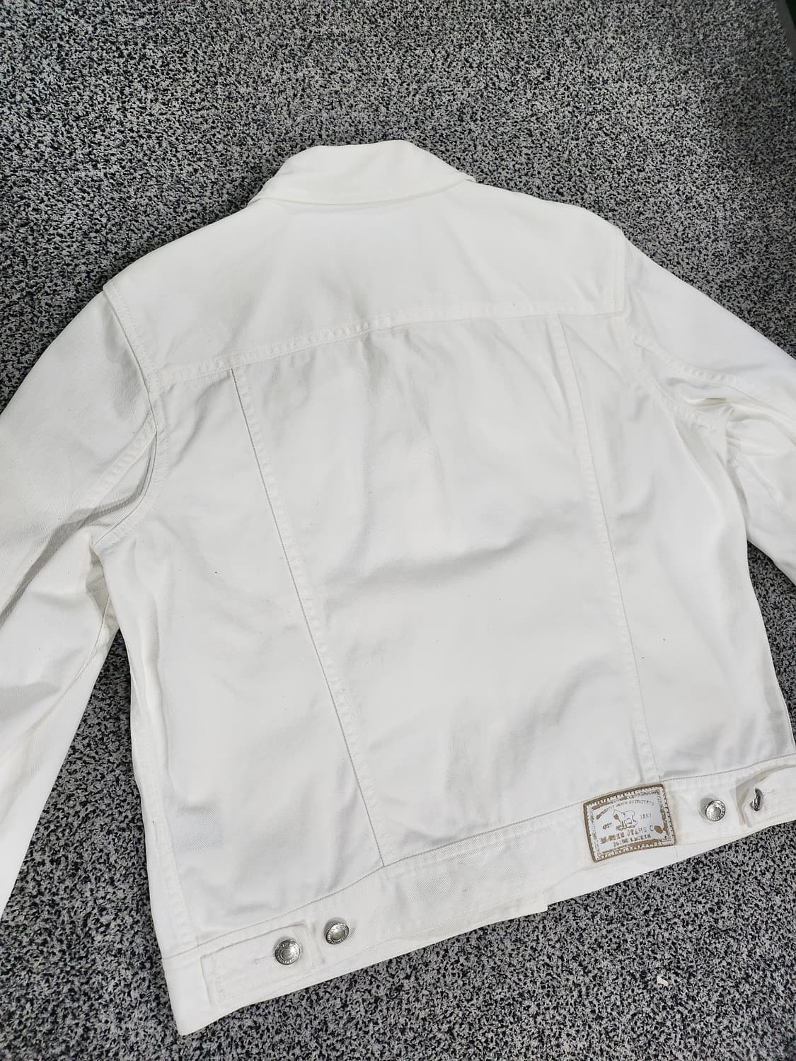 로렌 랄프로렌 화이트 데님 자켓 L 상품이미지7