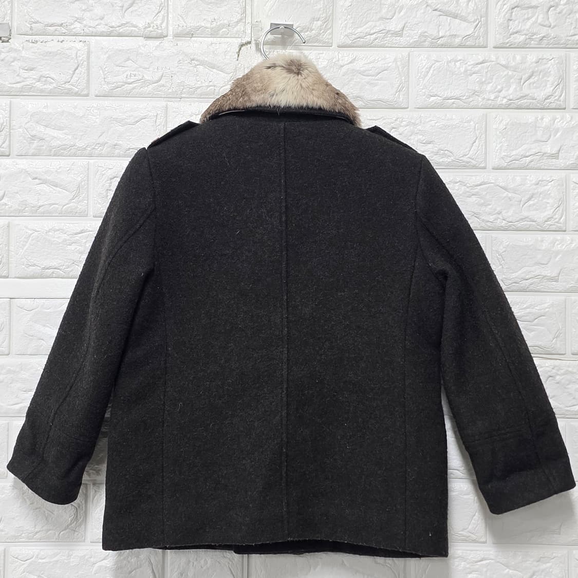 택포) 닥스 키즈 모직 코트 120(7Y)  상품이미지4