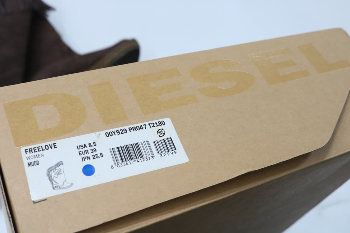 디젤 레더 프린티 웨스턴 부츠 상품이미지9