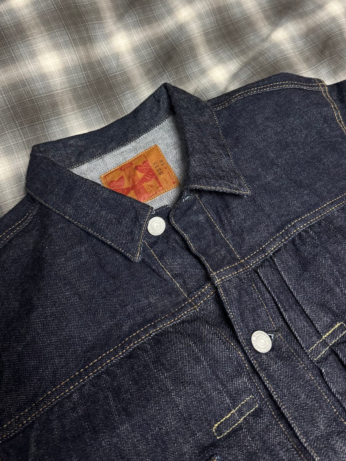 오모토데님(omoto denim) 13.5oz 2세대 데님자켓(38) 상품이미지2