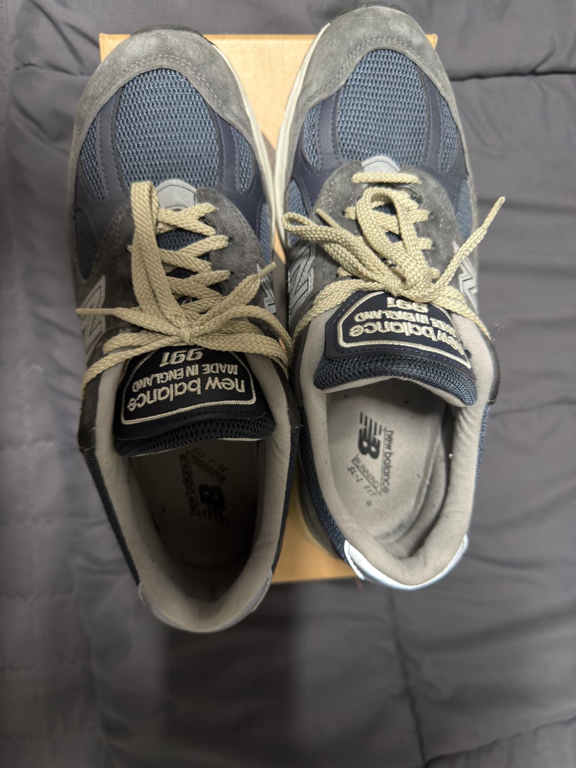 New Balance 991v2 다크 쿨 그레이 상품이미지3