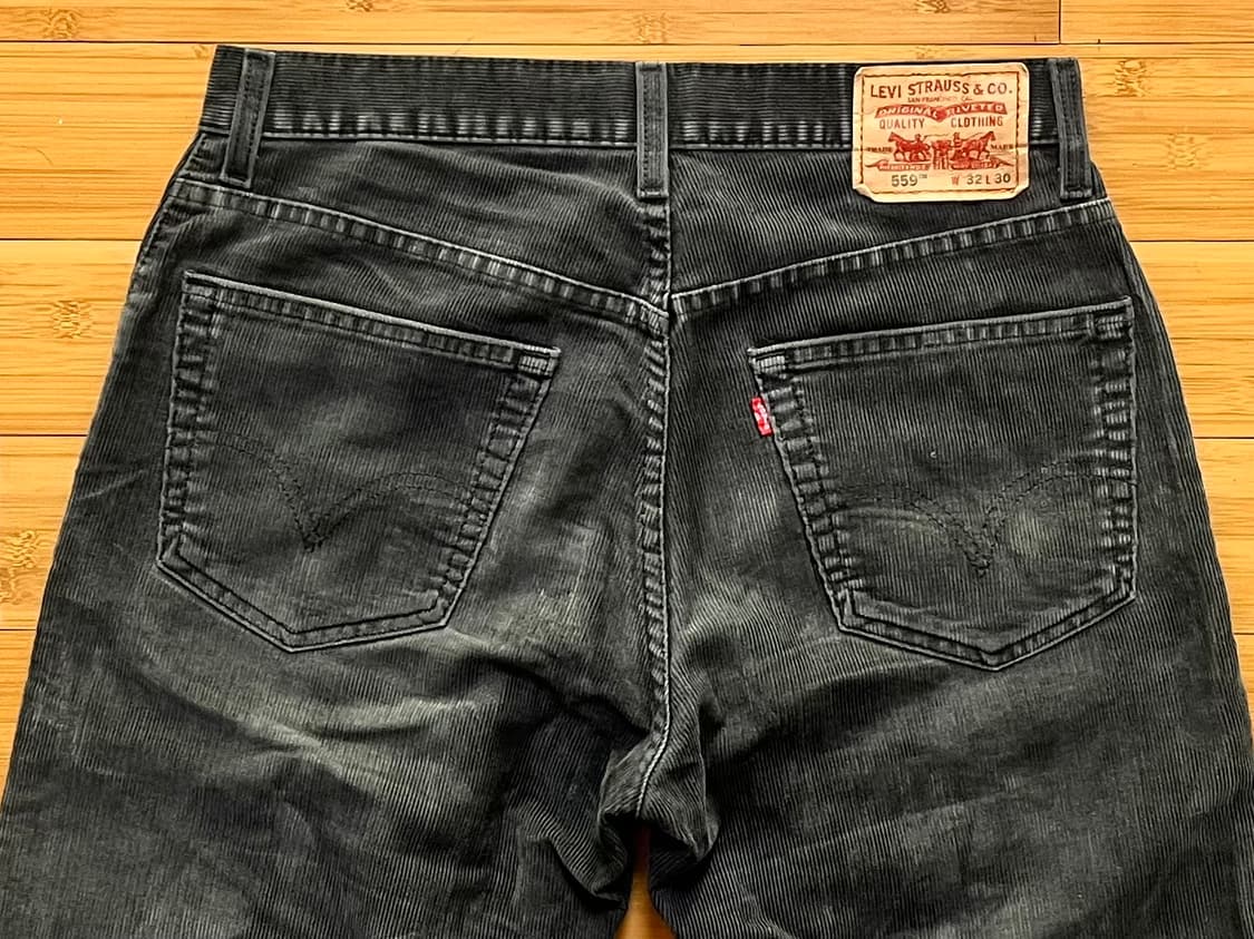리바이스 559 코듀로이 코튼팬츠 W32 L30 상품이미지4