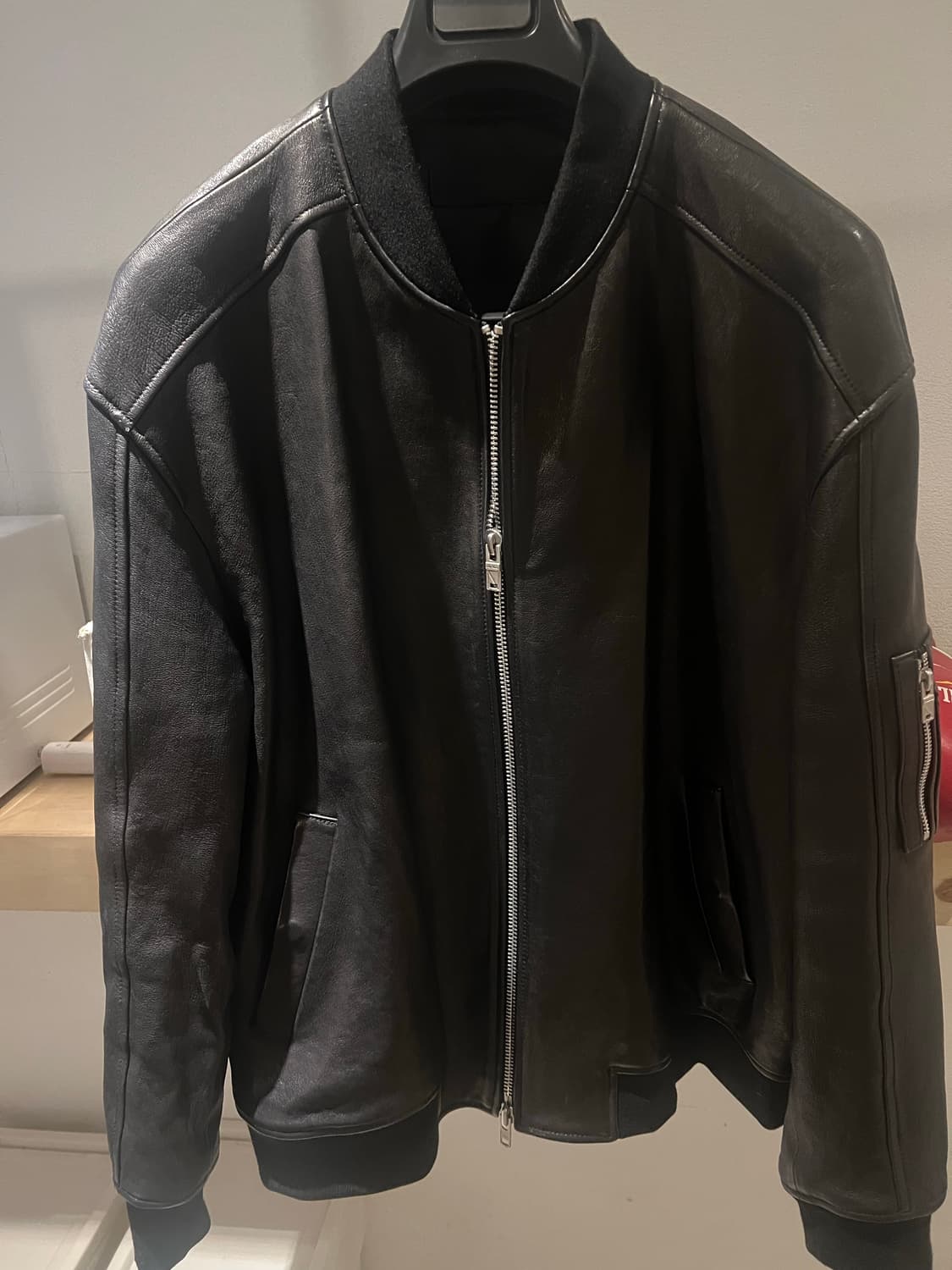 느와르 라르메스 레더 ma-1 상품이미지1