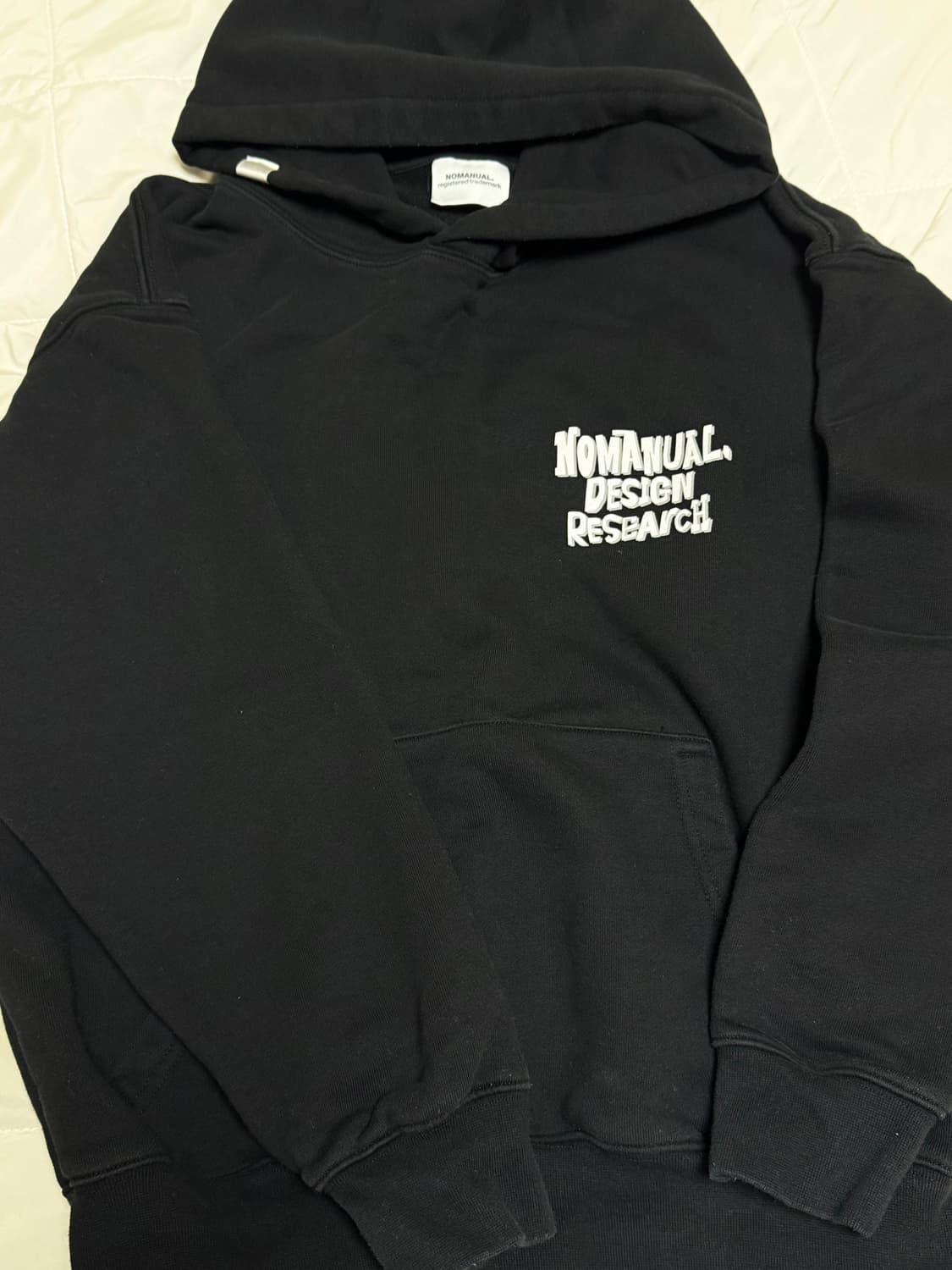 노매뉴얼 후드티 S 상품이미지1