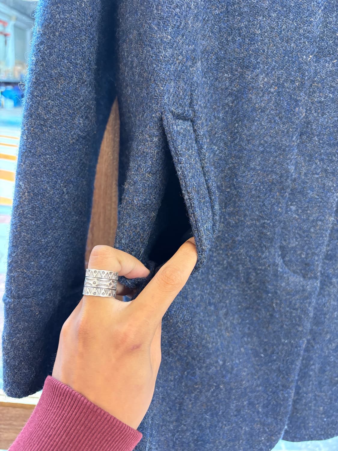 Harris Tweed 코트 상품이미지3