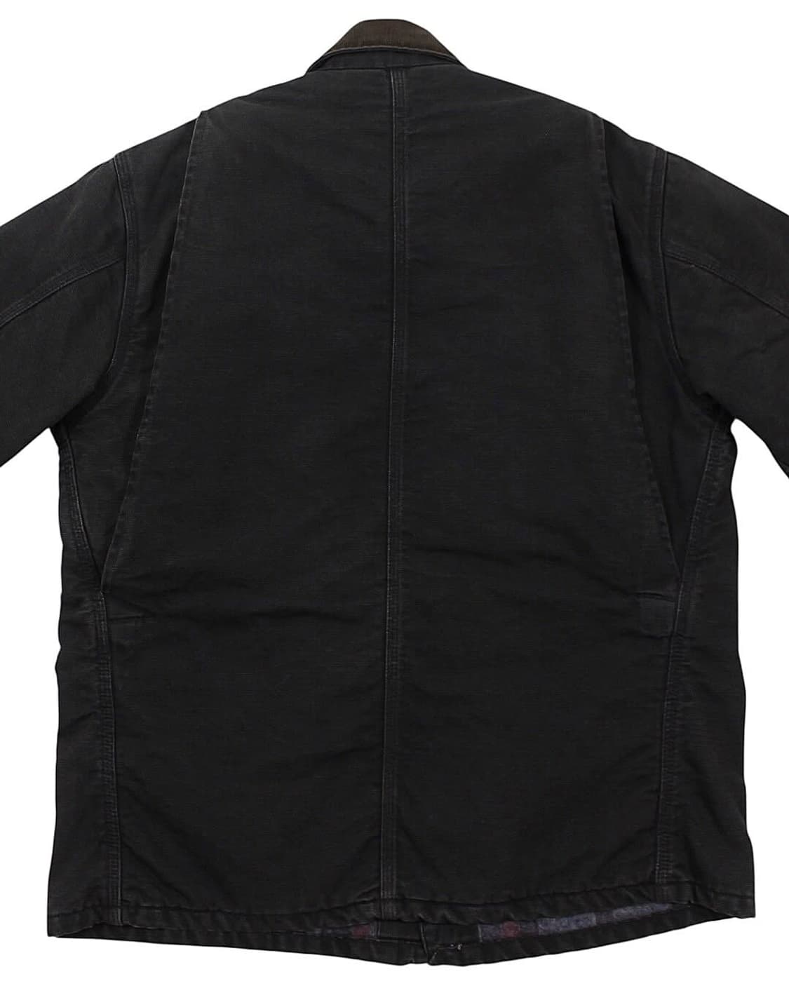 1990s USA 칼하트 CB105 블랙 초어 코트 자켓 빈티지 미국제 상품이미지6