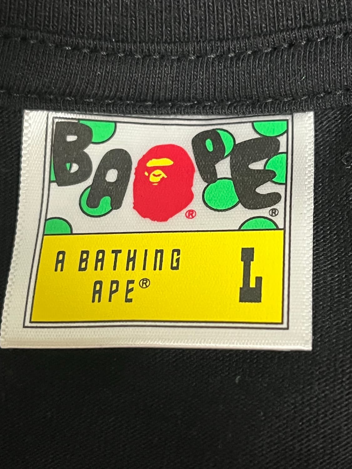 베이프 ABC 카모 빅 에이프 헤드 티셔츠 상품이미지2