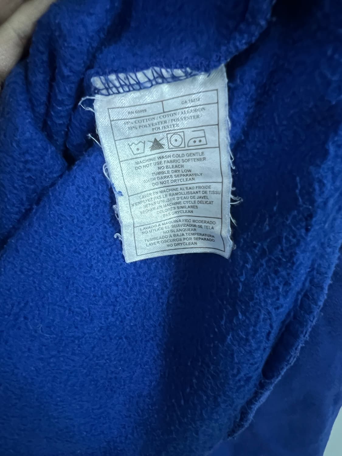 ANTIGUA  블루 후드티 상품이미지2