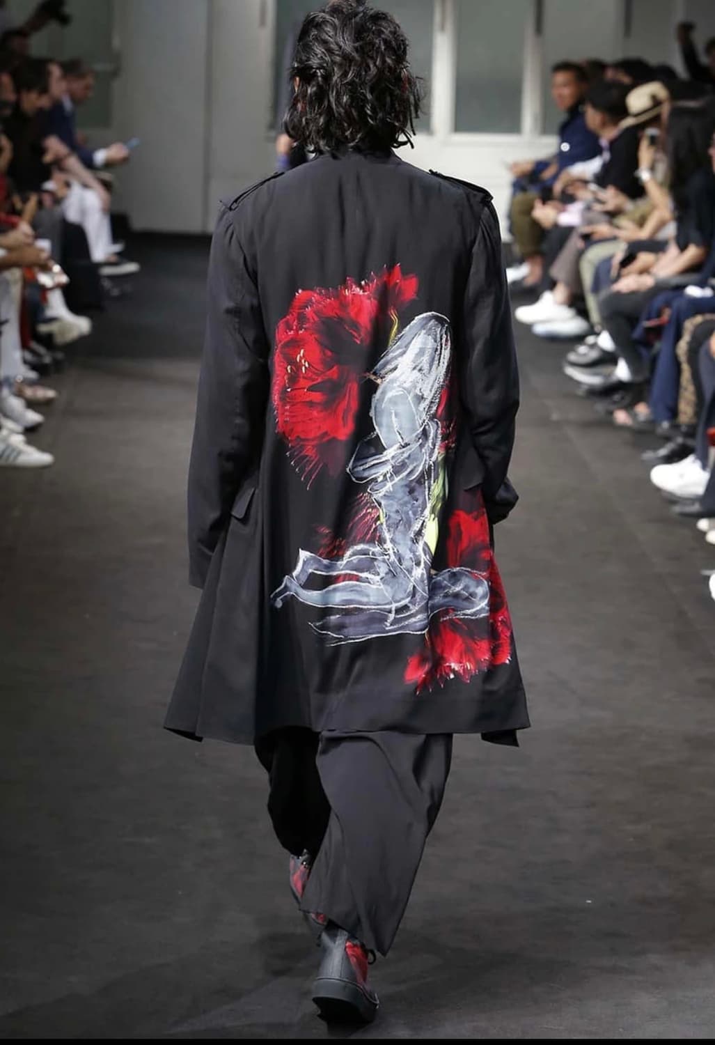 요지야마모토 19ss 뿌르옴므 코트 구합니다 상품이미지1