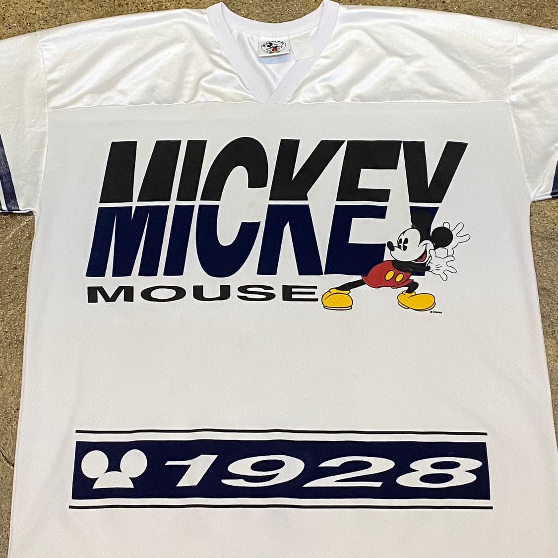 90s Made in USA 미국 빈티지 디즈니 미키마우스 럭비저지 상품이미지2