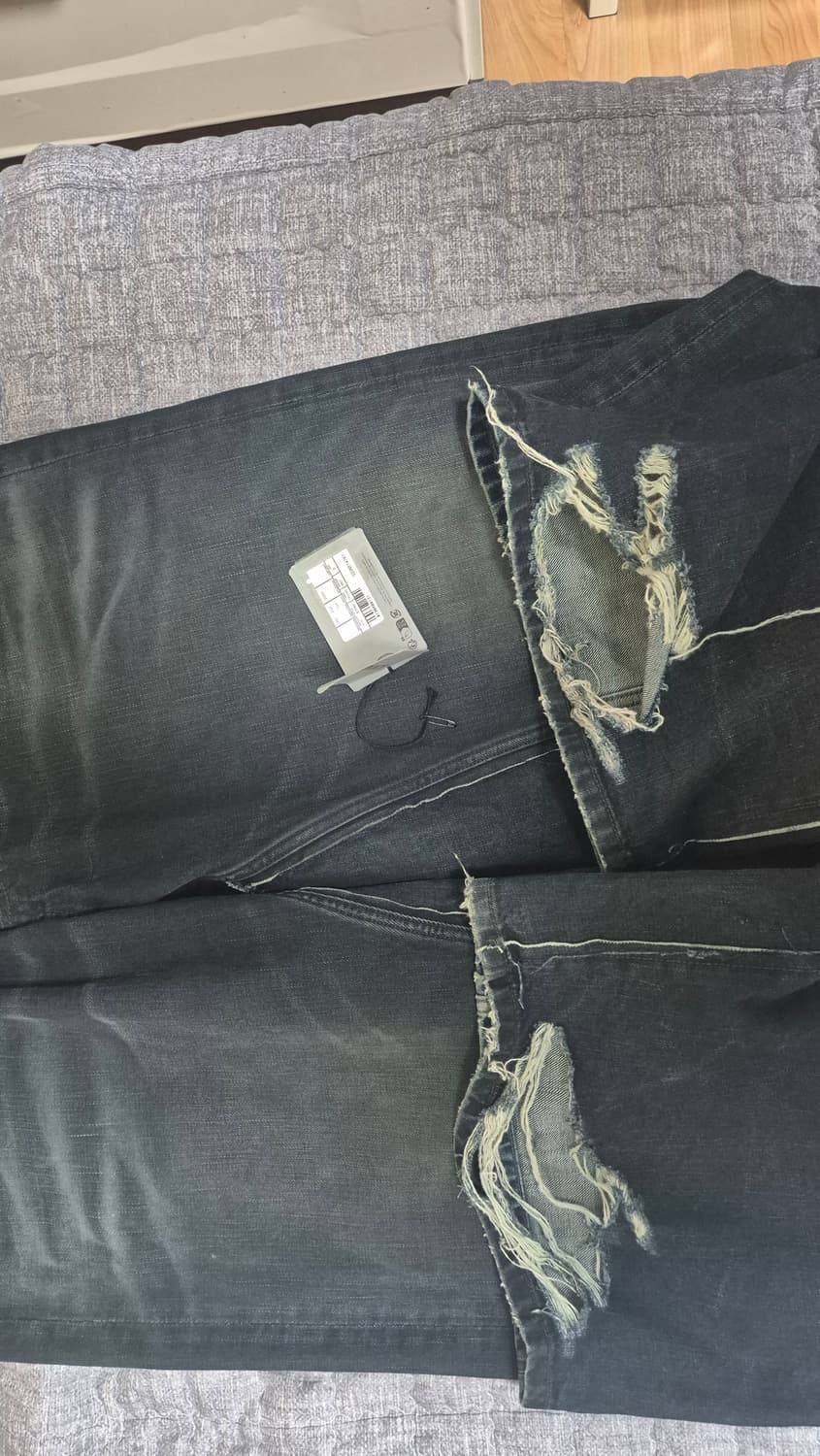 [S]발렌시아가 컷업 배기 블랙 상품이미지3