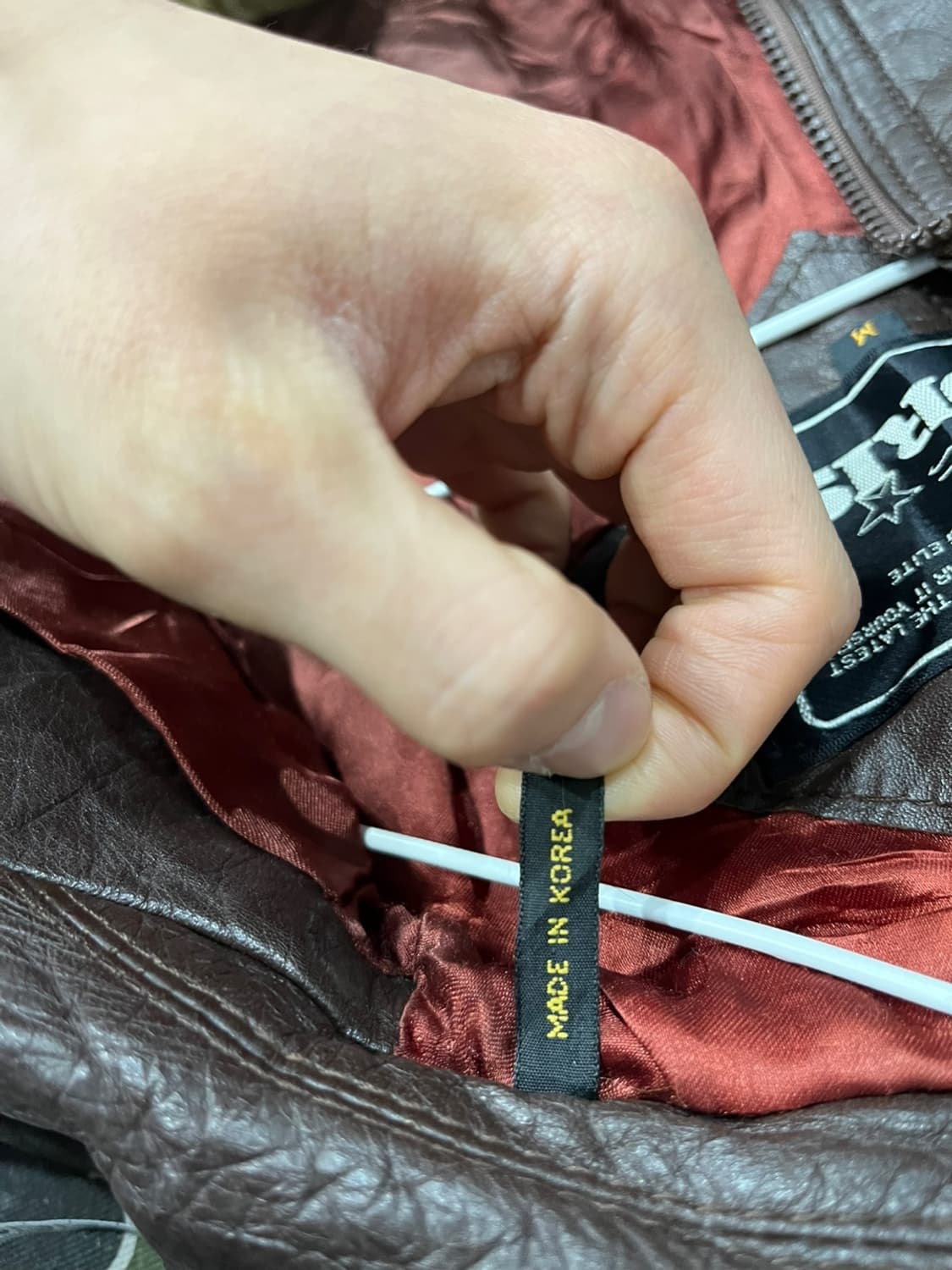 90s BORIS 리얼레더 자켓 상품이미지7