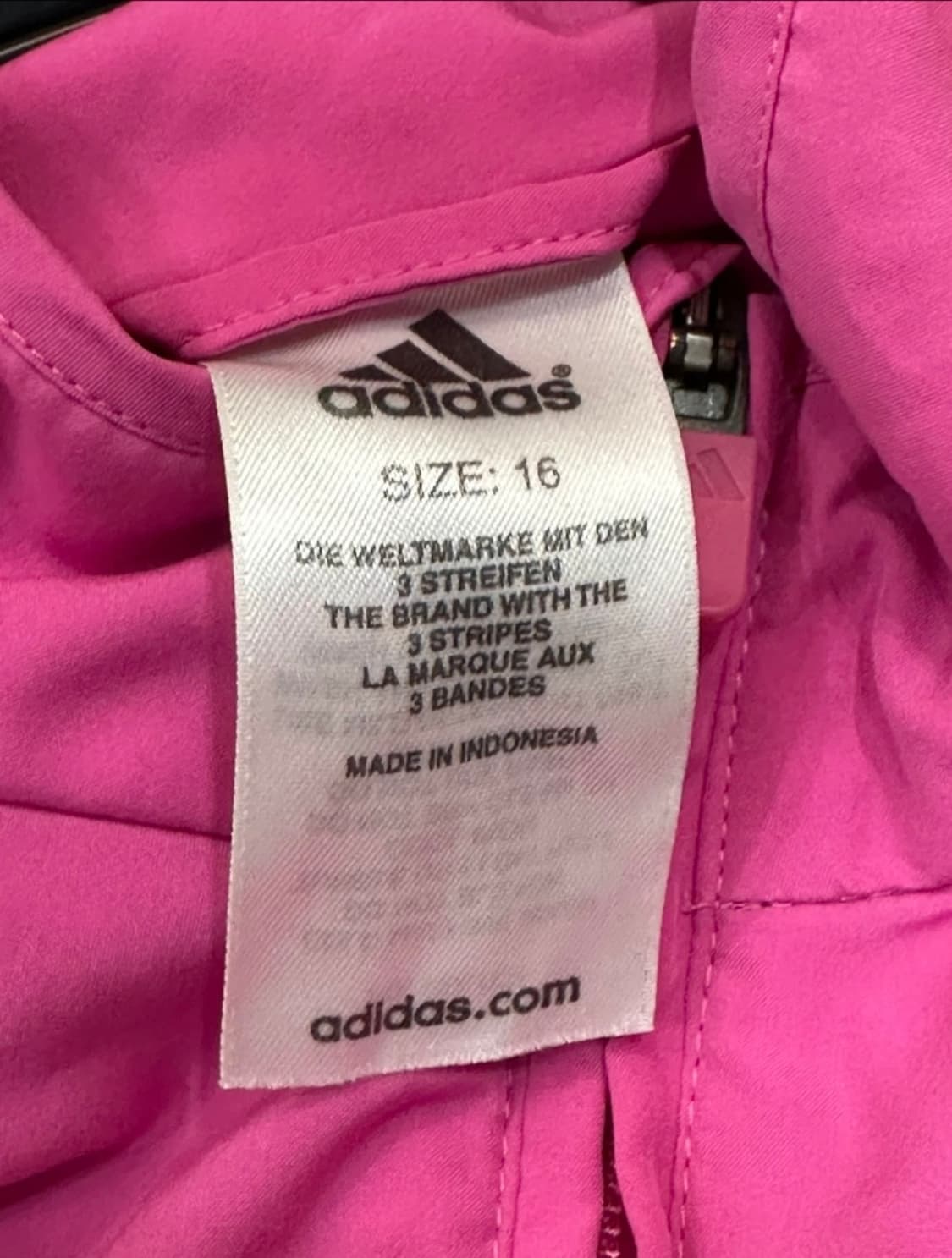 아디다스 핑크 트랙 자켓 상품이미지4