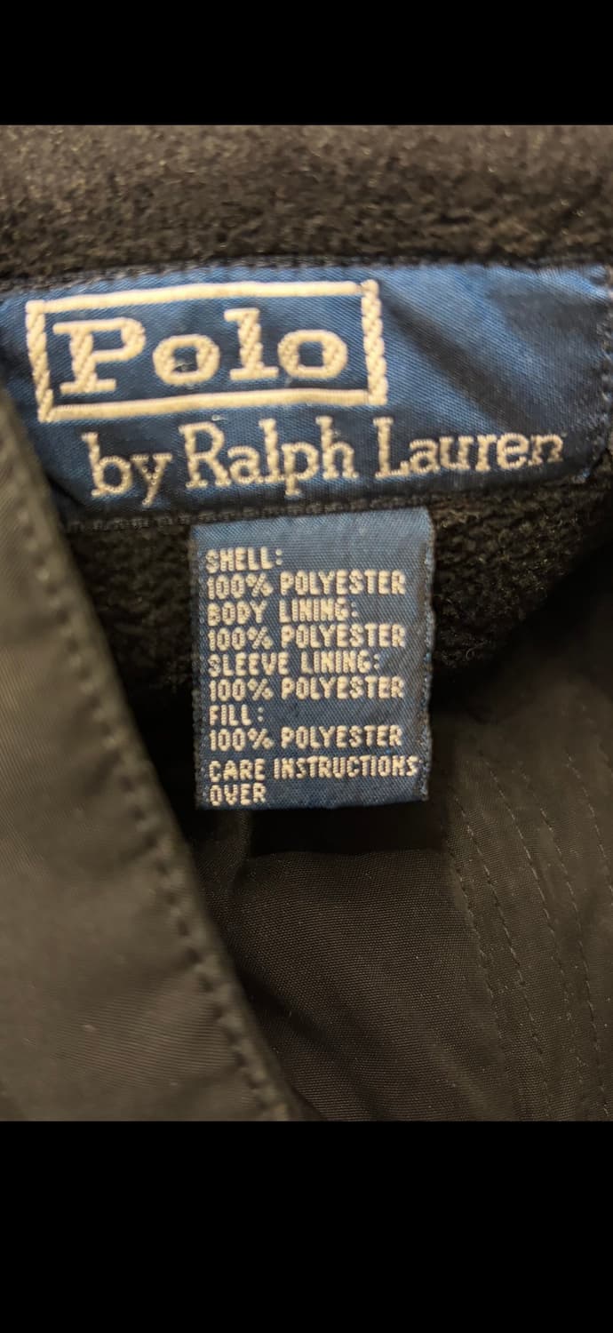 폴로 랄프 로렌 블랙 폴르쉘 페리 자켓 XL 상품이미지8