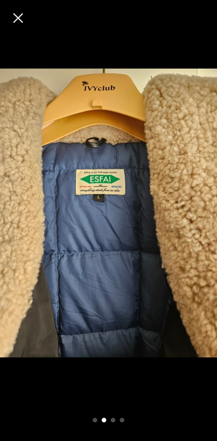 에스파이 패딩 코트 L  상품이미지6