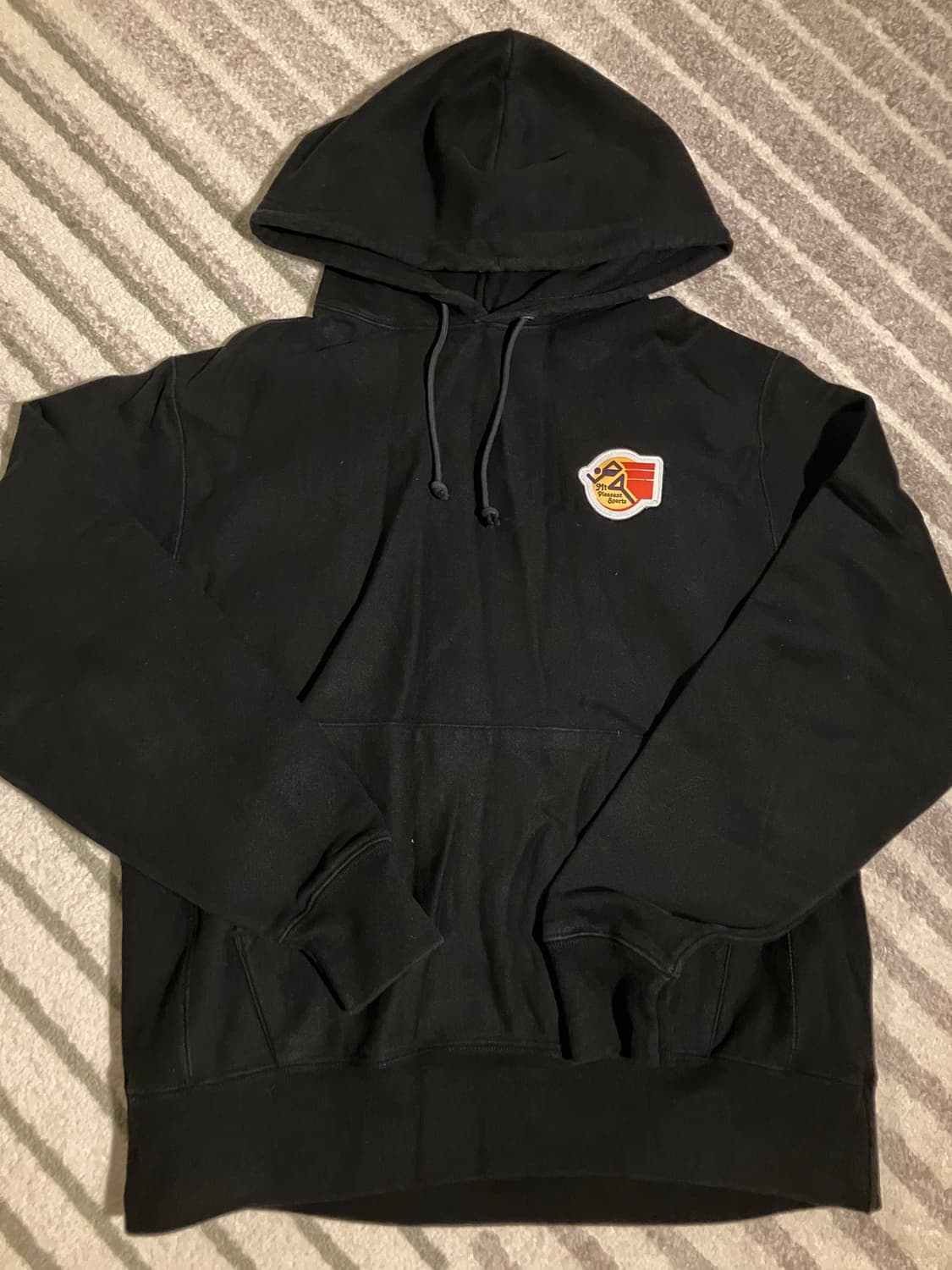 챔피온 리버스위브 블랙 후드티 m 상품이미지1