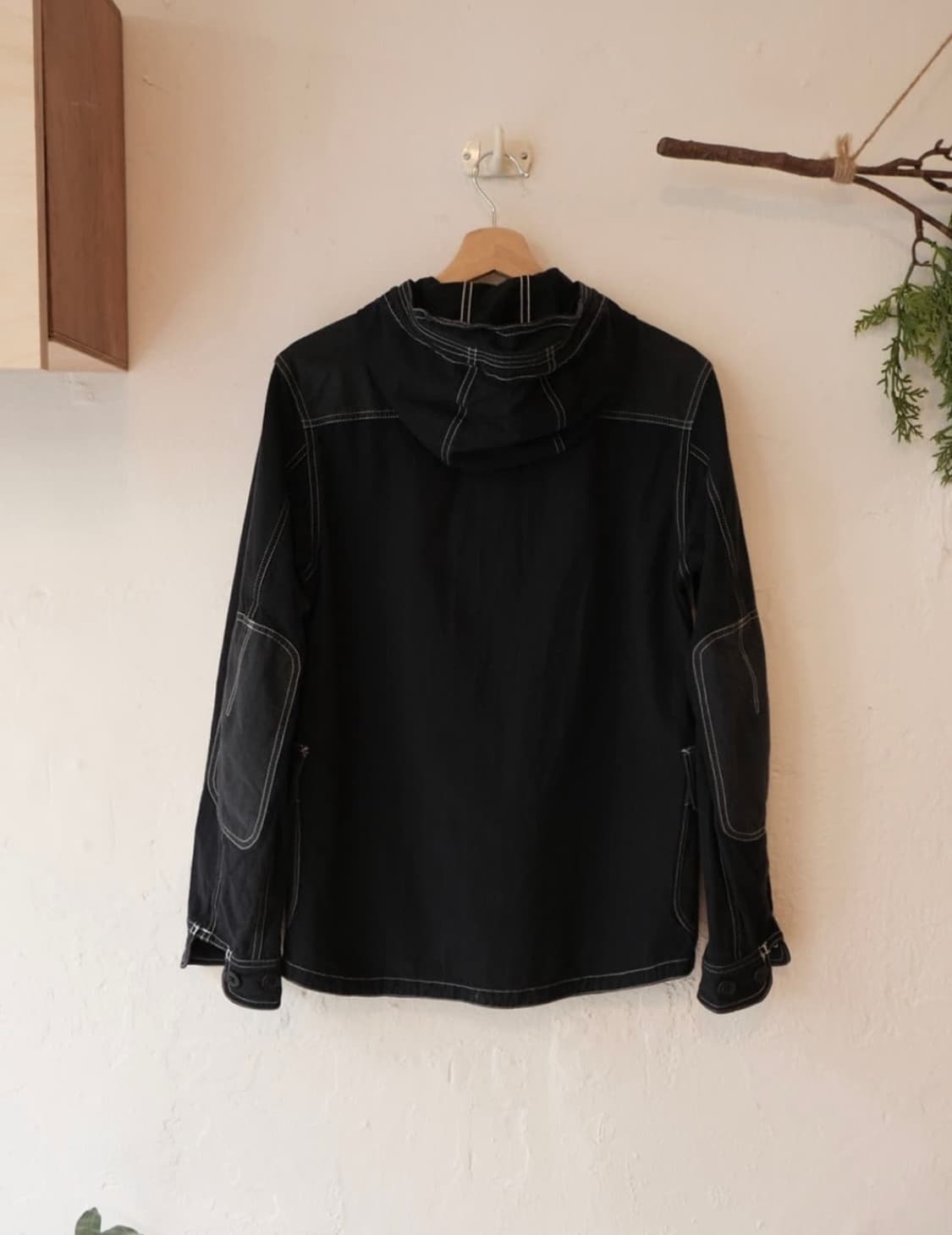 꼼데가르송 옴므 후디드 자켓 xs 상품이미지3