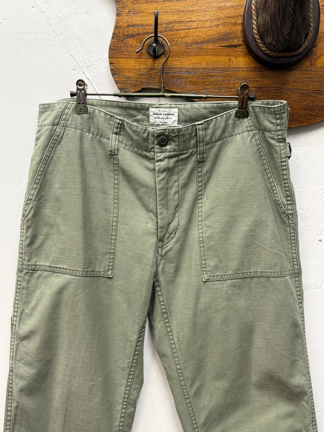 Manual Alphabet Fatigue Baker Trousers 상품이미지2