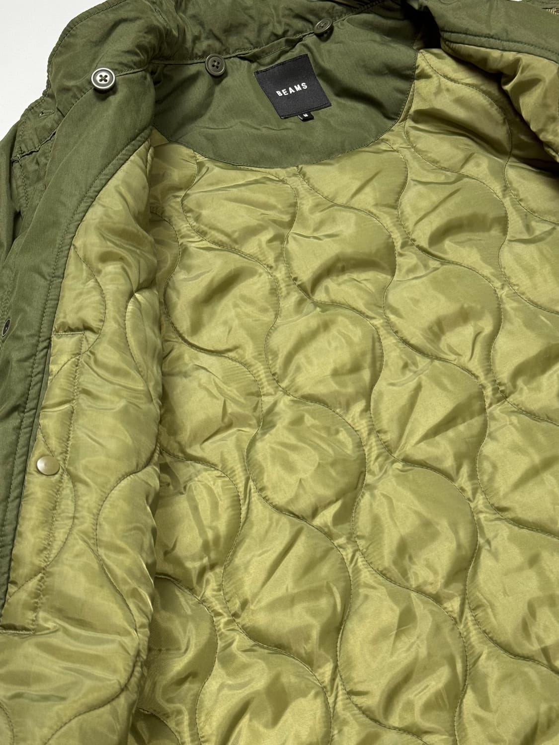 22FW 빔즈 M65 M-65  피쉬테일 코트 개파카 M 상품이미지6