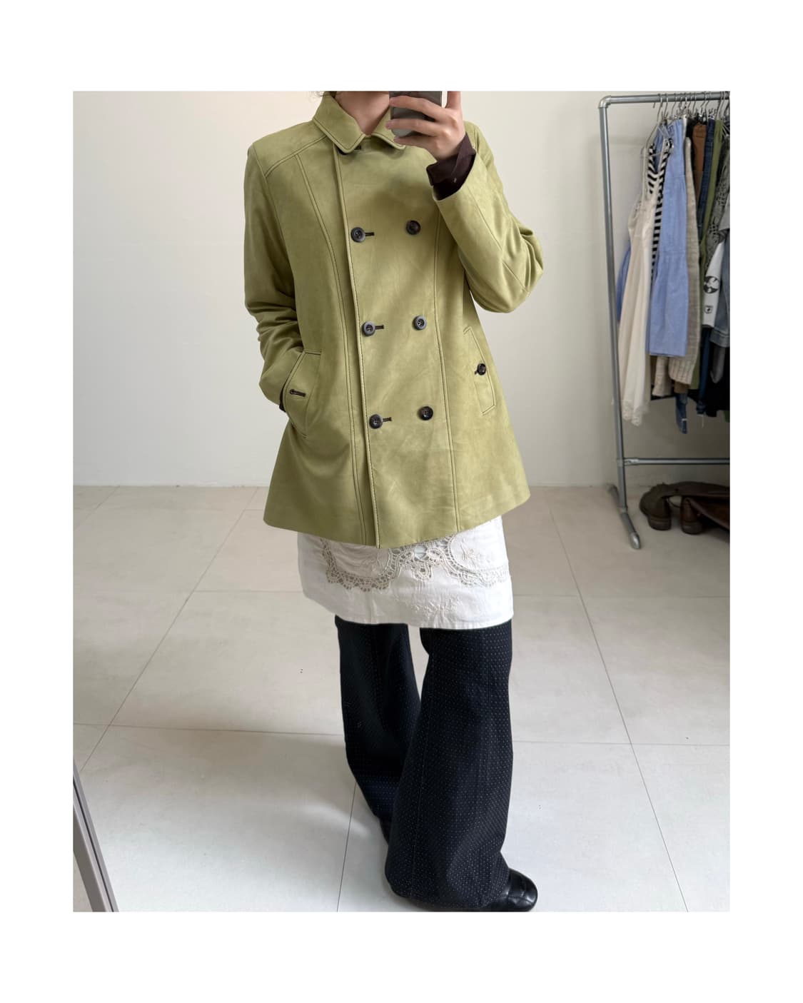 빈티지 스웨이드 자켓 상품이미지2