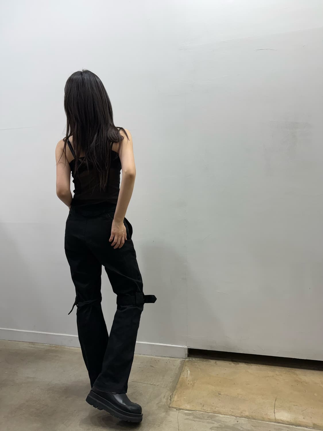 X-Girl 멀티웨이 지퍼 디테일 팬츠 상품이미지4