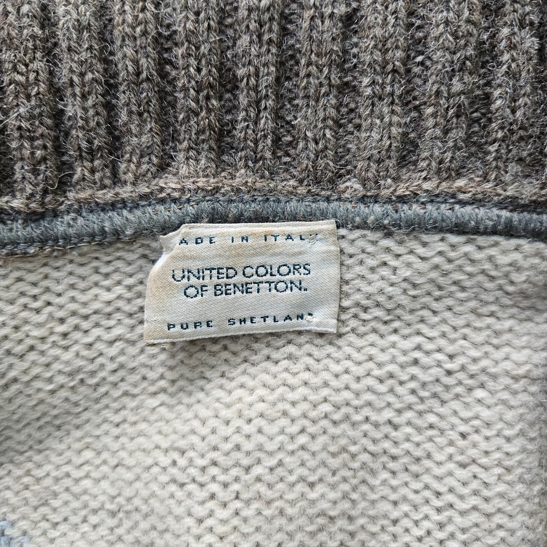 s 베네통 여성 숄 카라 가디건 0316Y 상품이미지3