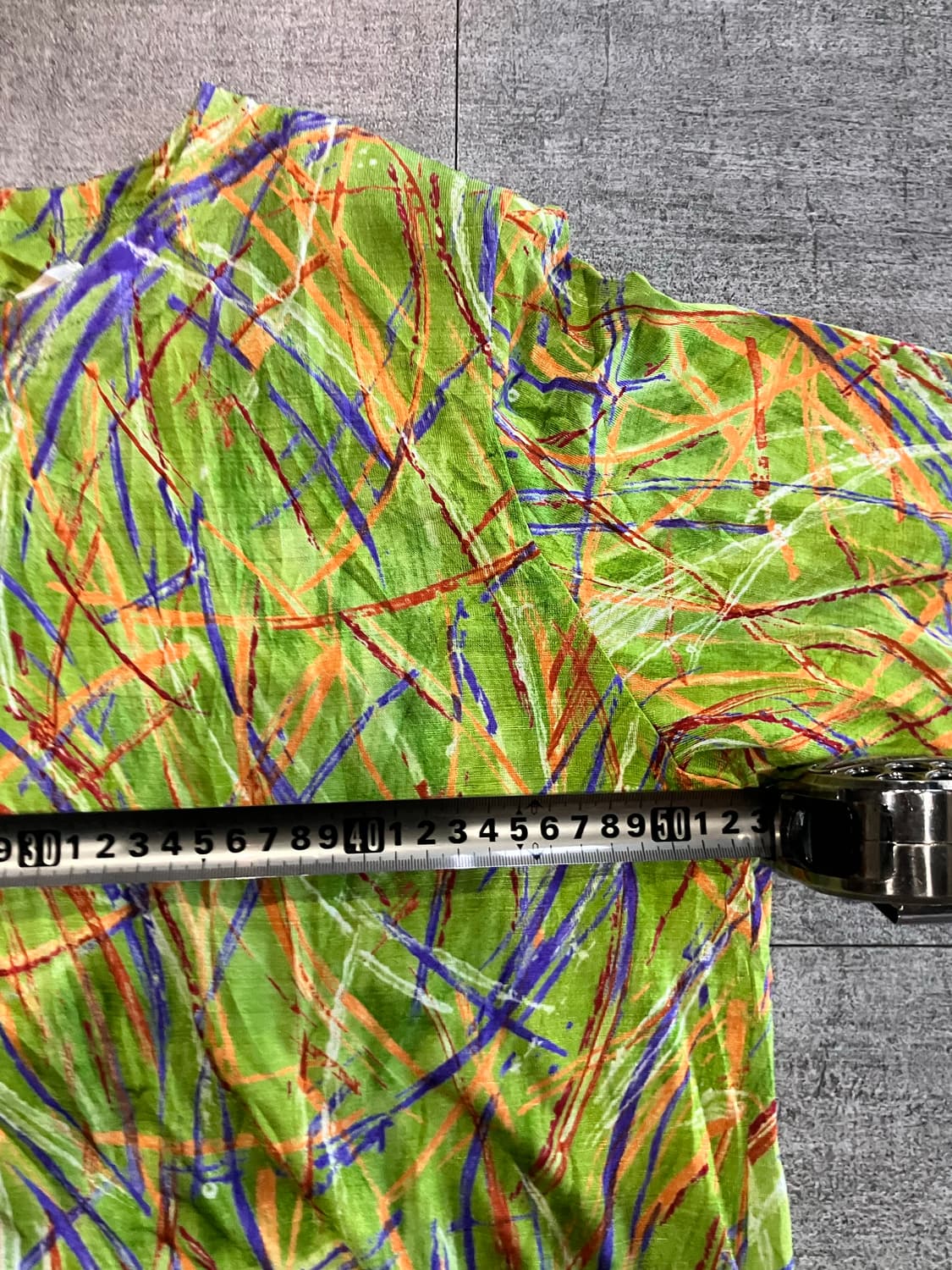 일본빈티지 Missel 올드스쿨아메카지 드로잉 반팔티셔츠 상품이미지2