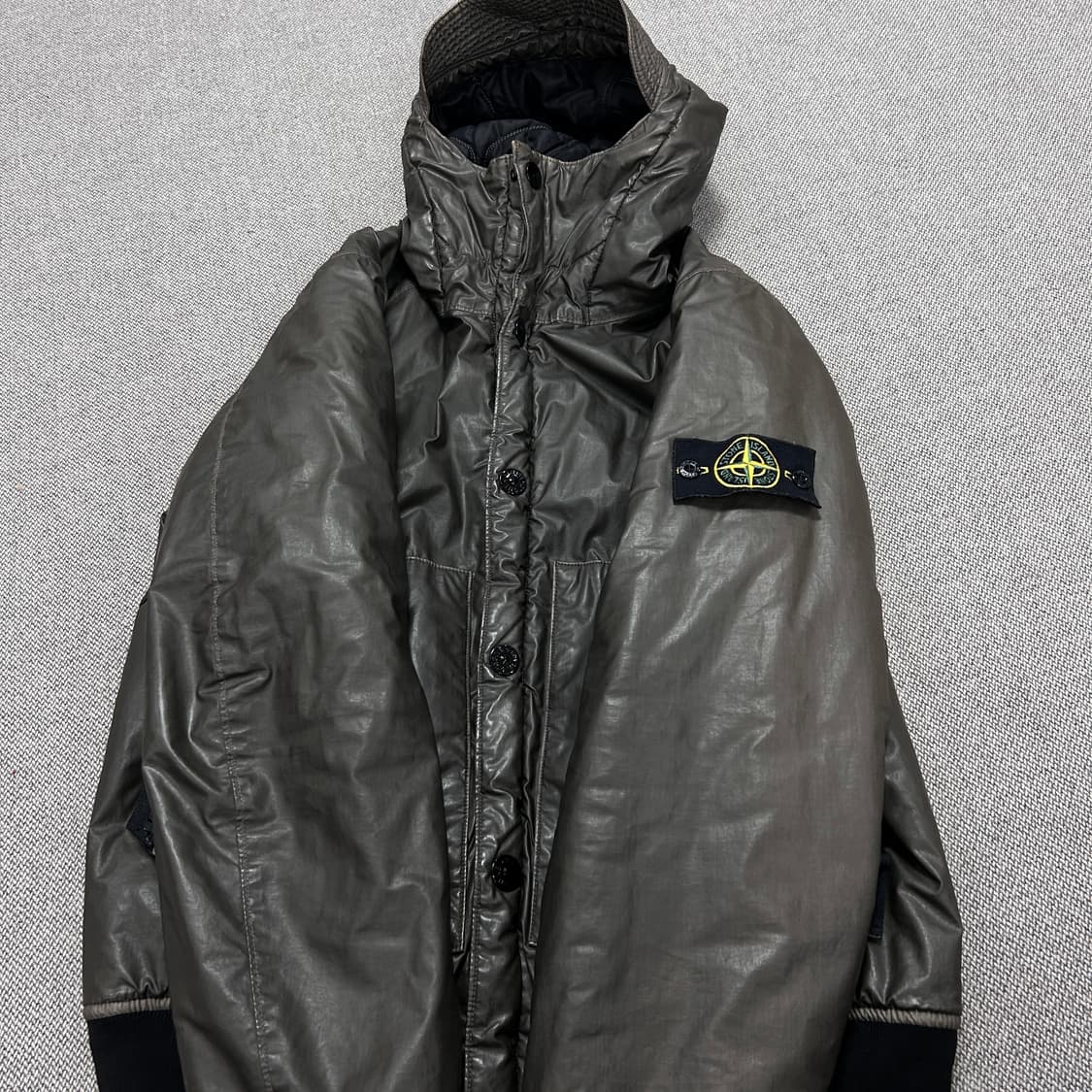 스톤아일랜드 무솔라고마타 플라이트 자켓(L) 상품이미지6