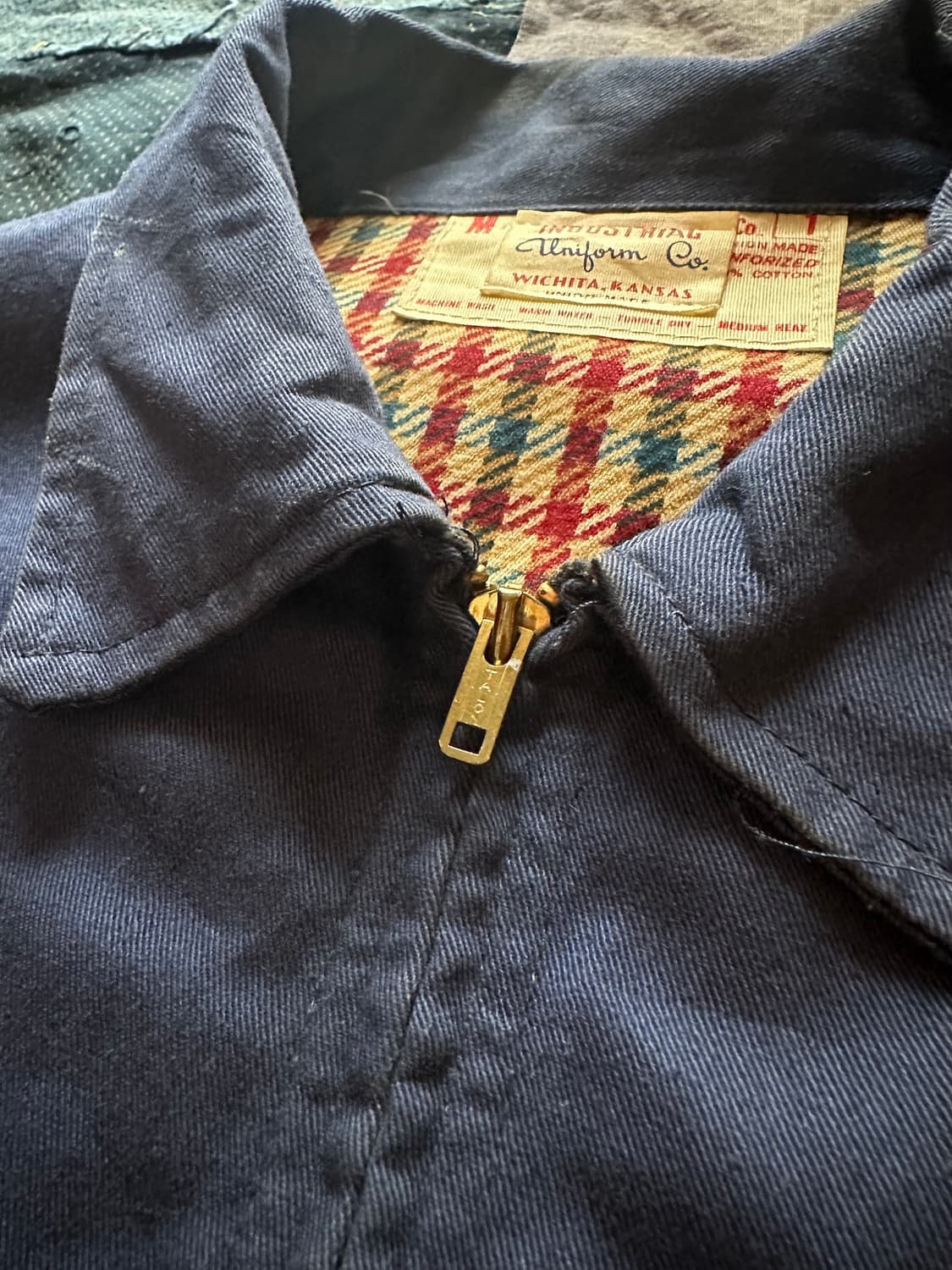 1950s USA Vintage Mechanic Work Jacket 상품이미지4