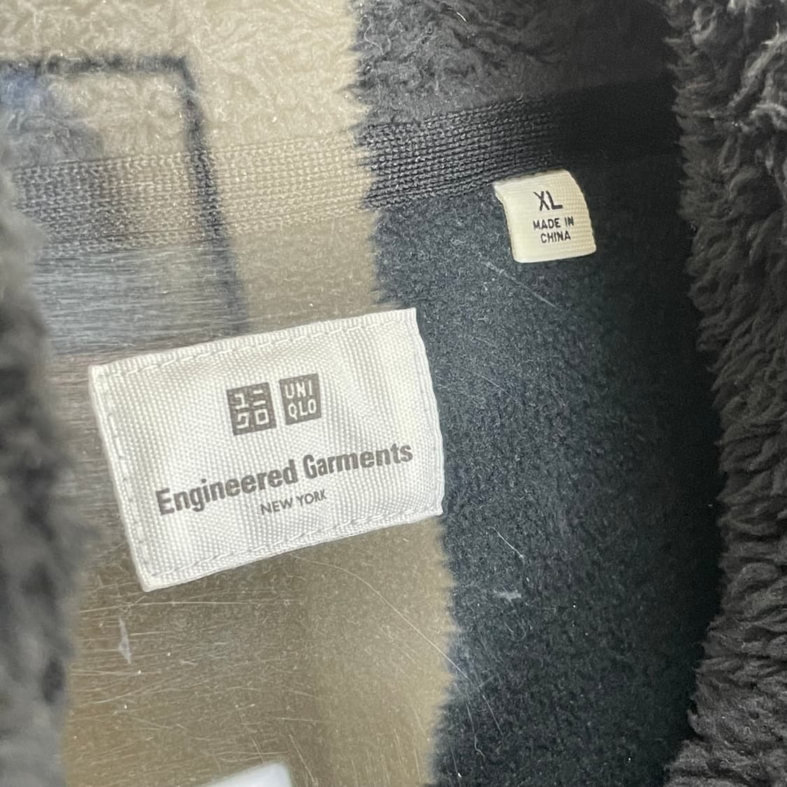 유니클로 엔지니어드가먼츠 플리스 쉐르파 자켓 상품이미지2