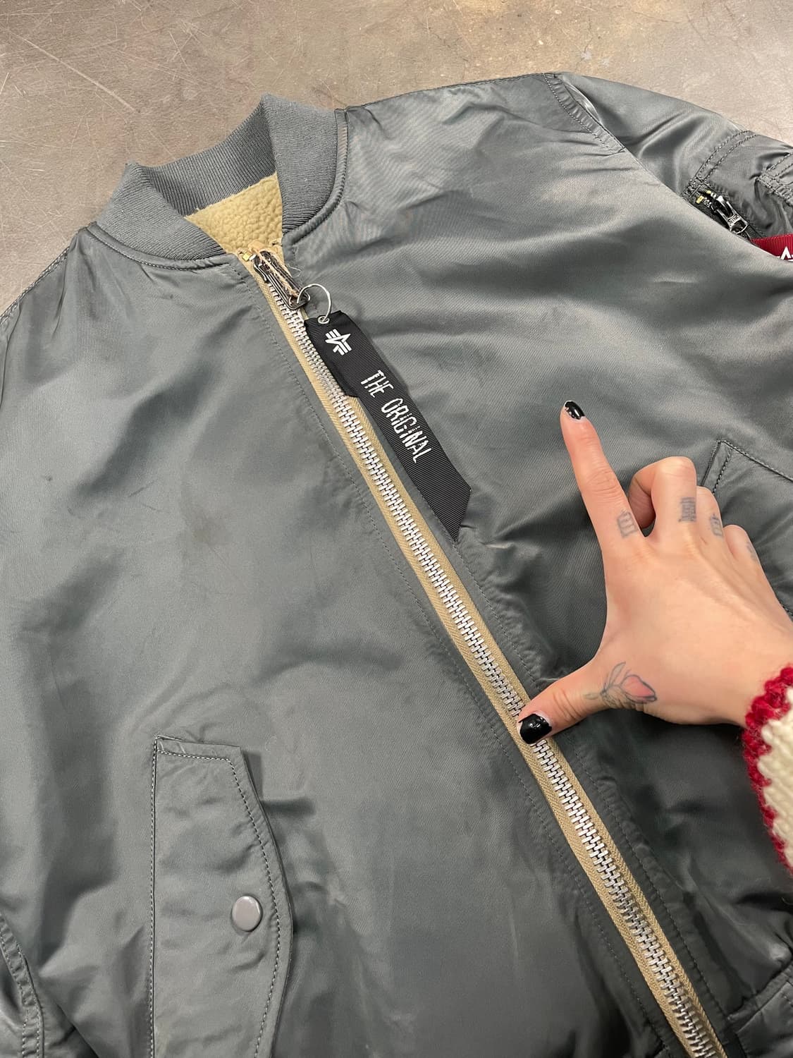 알파인더스트리 X 디네뎃 Ma1 항공점퍼 상품이미지2