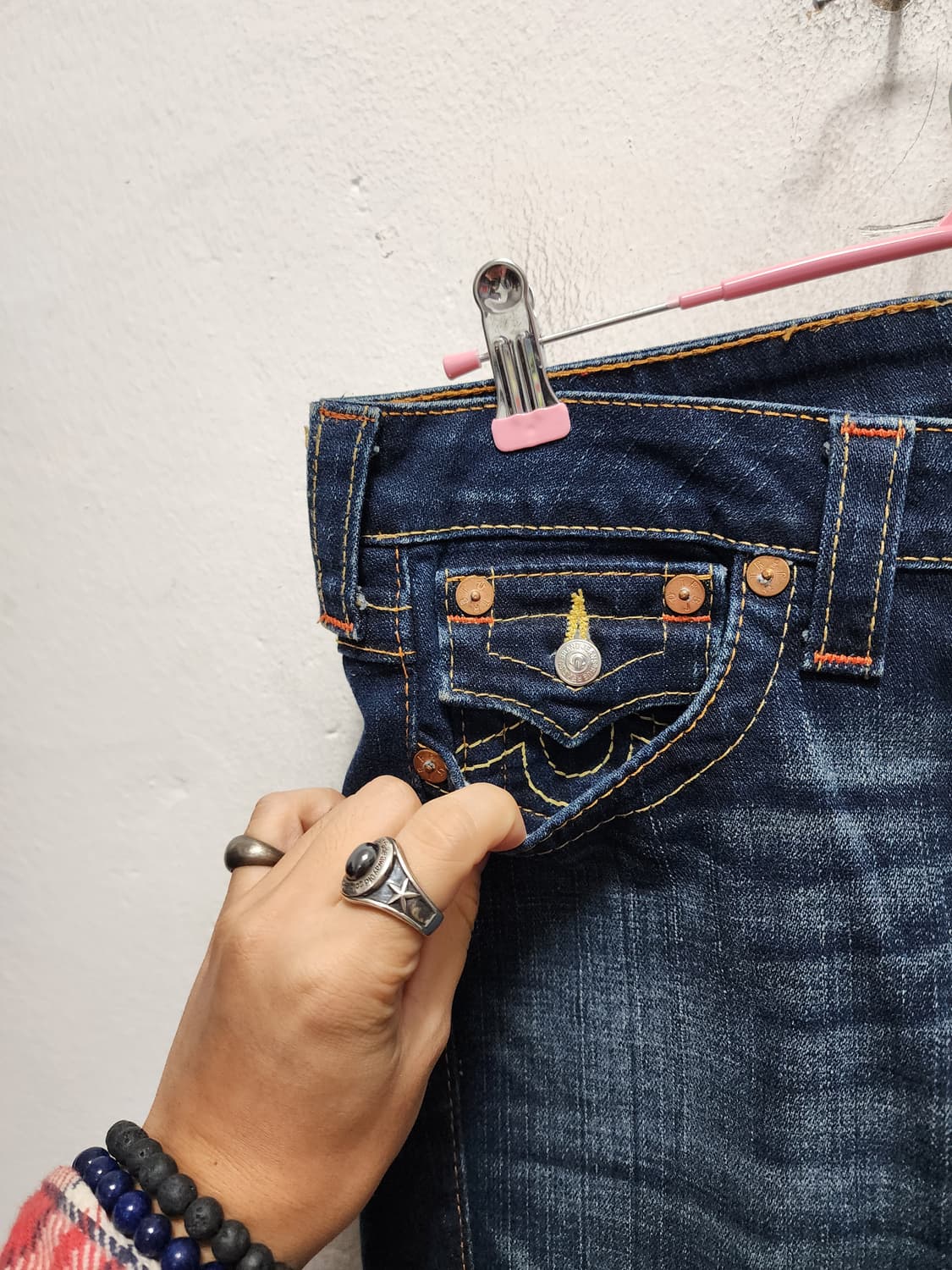 트루릴리젼 BILLY 진청 데님 상품이미지4