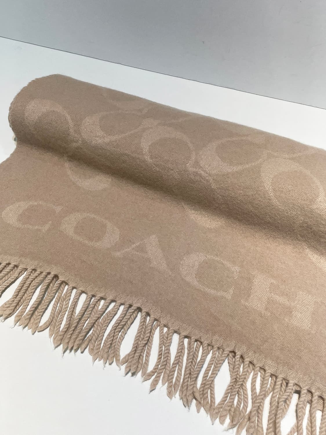 코치 빅로고 목도리 A1432 상품이미지4