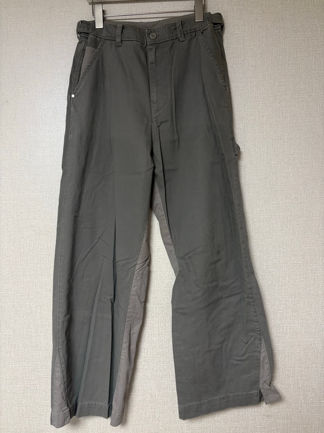 폴리테루X1011갤러리 카펜터 팬츠(그레이) 3사이즈 상품이미지2