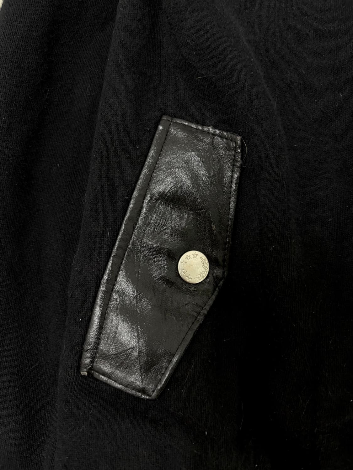 “Ziddy”Y2K Mood Neck Detail Leather Patc 상품이미지7