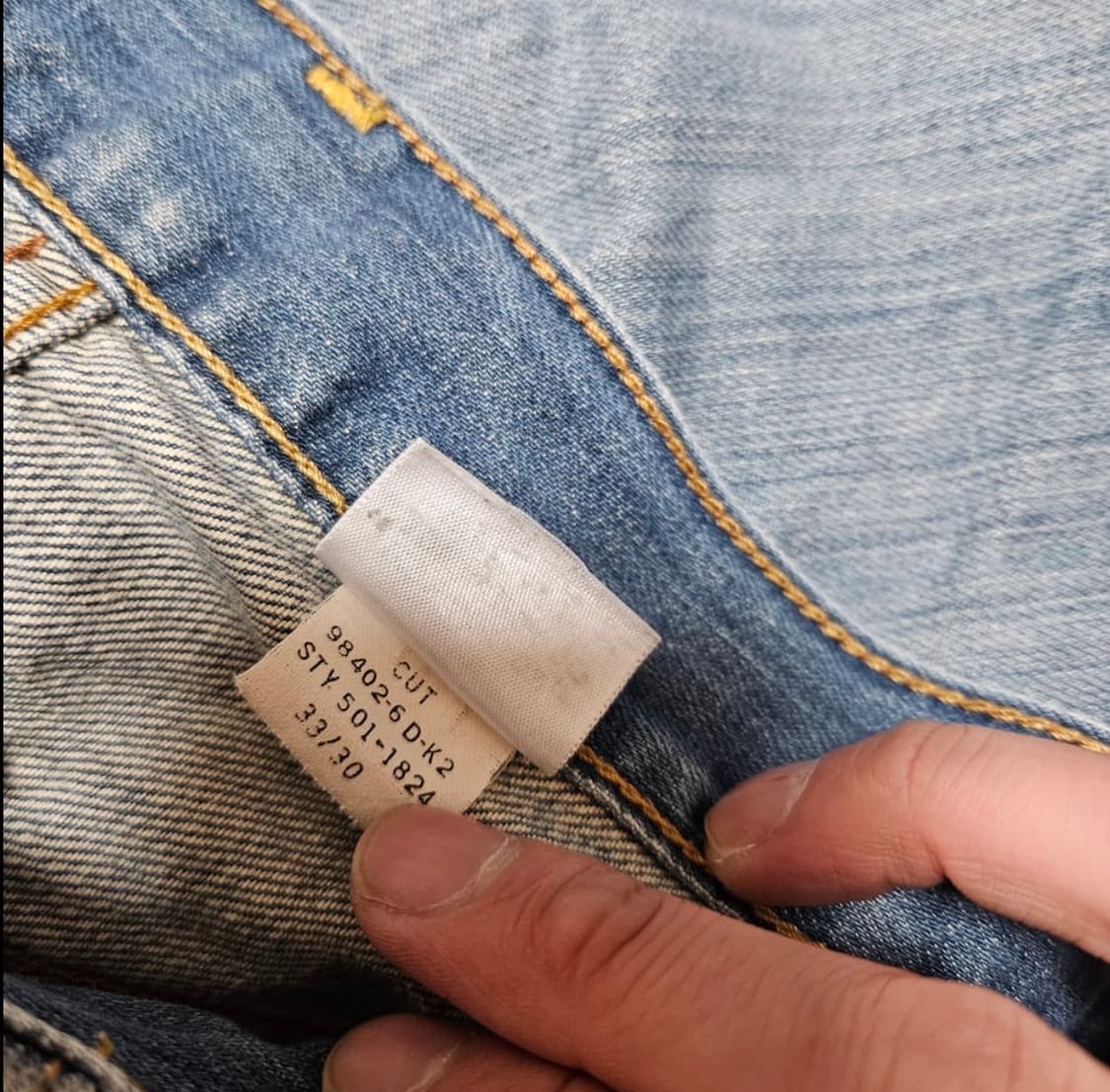 리바이스(Levis) 00's No.501 데님 청바지 33size 상품이미지8