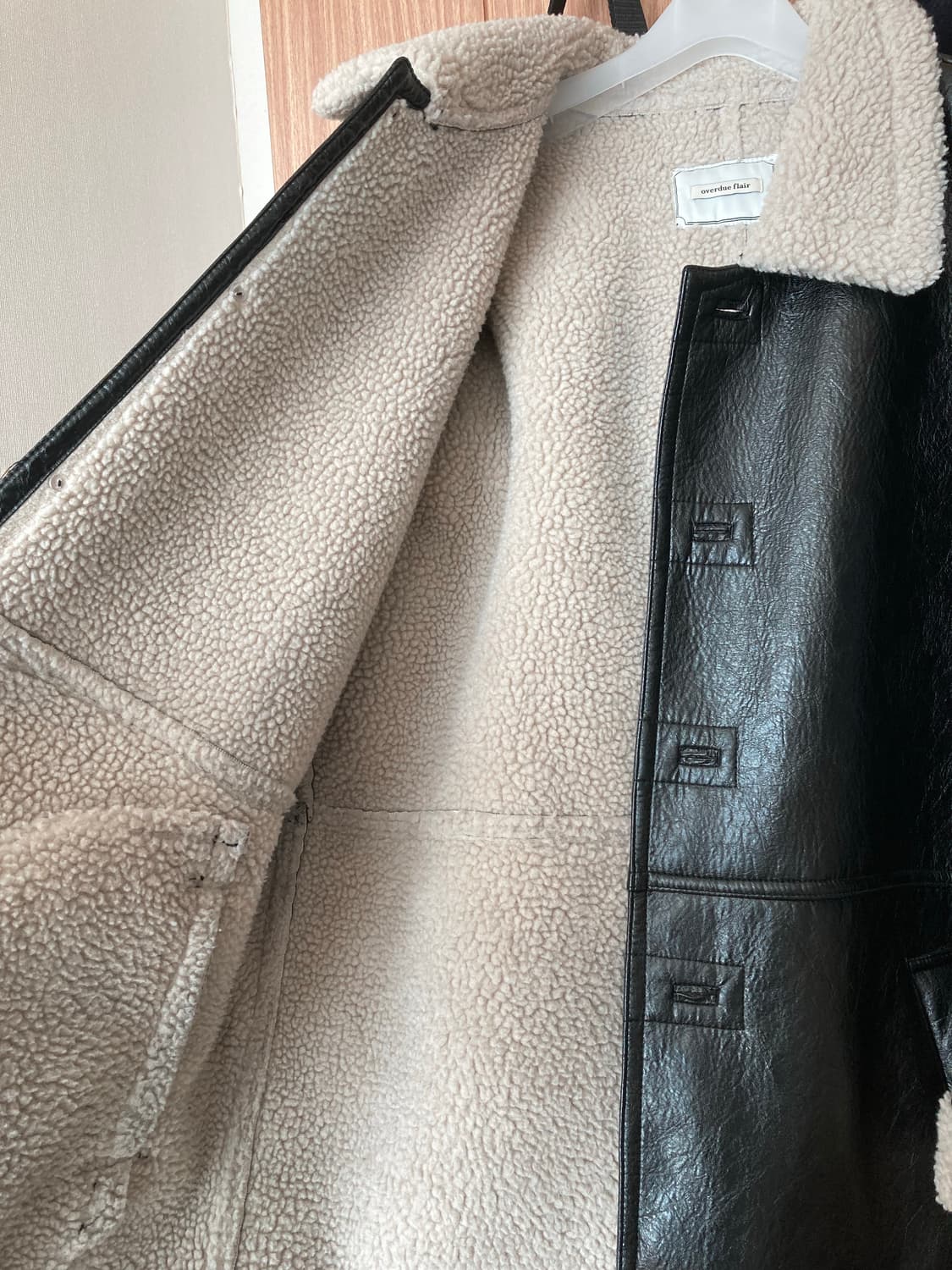 오버듀플레어 무스탕 점퍼 상품이미지2