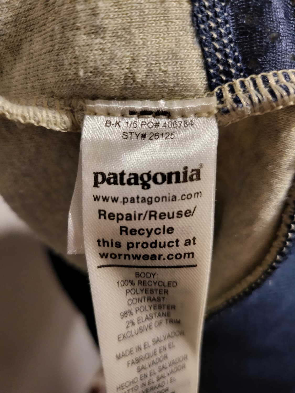 파타고니아 셔링 플리스 집업자켓 오트밀 헤더 상품이미지4