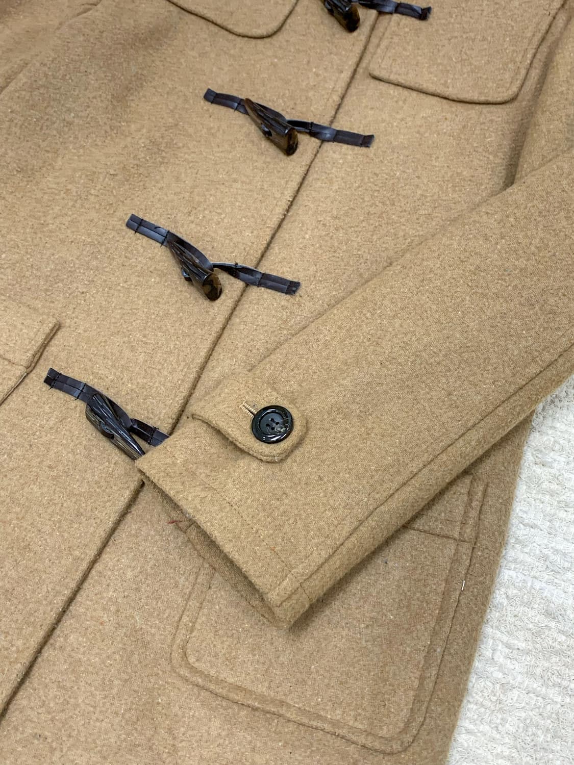 Camel Duffle Coat 상품이미지3