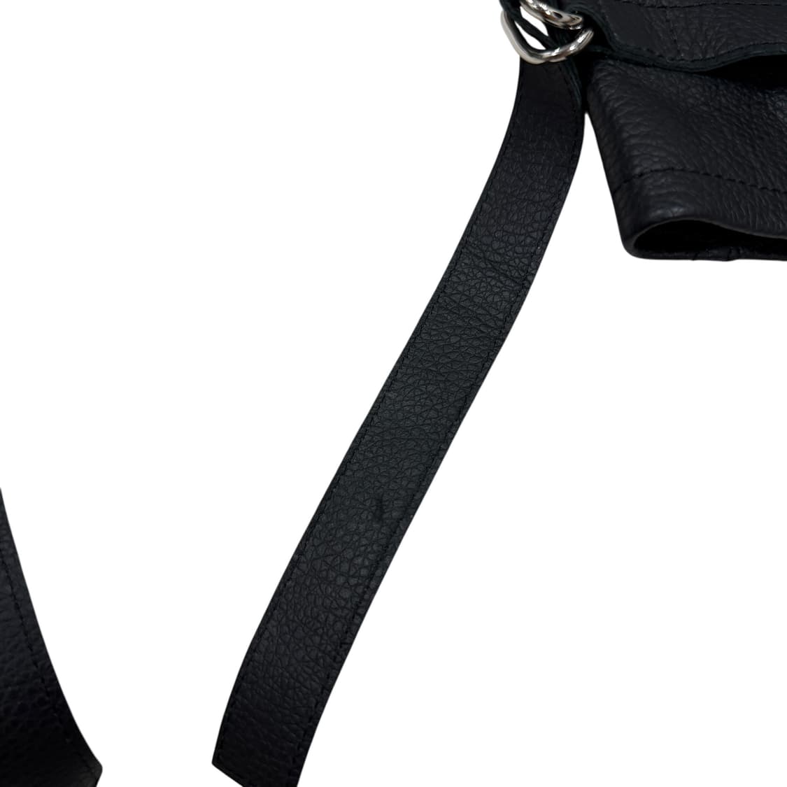 꾸레쥬 빈티지 레더 지퍼 롱장갑 블랙 상품이미지2