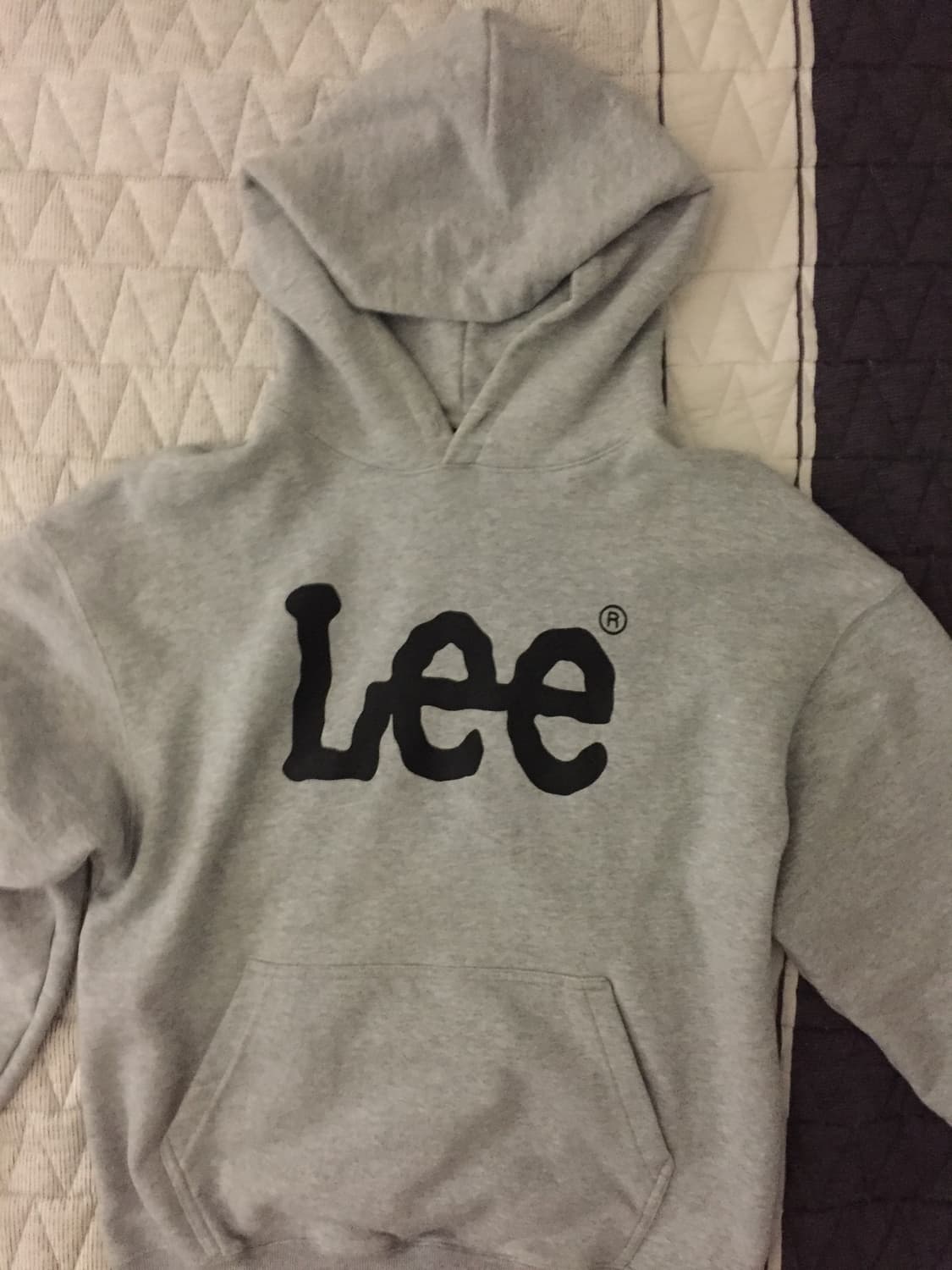 Lee 회색 후드티 상품이미지3