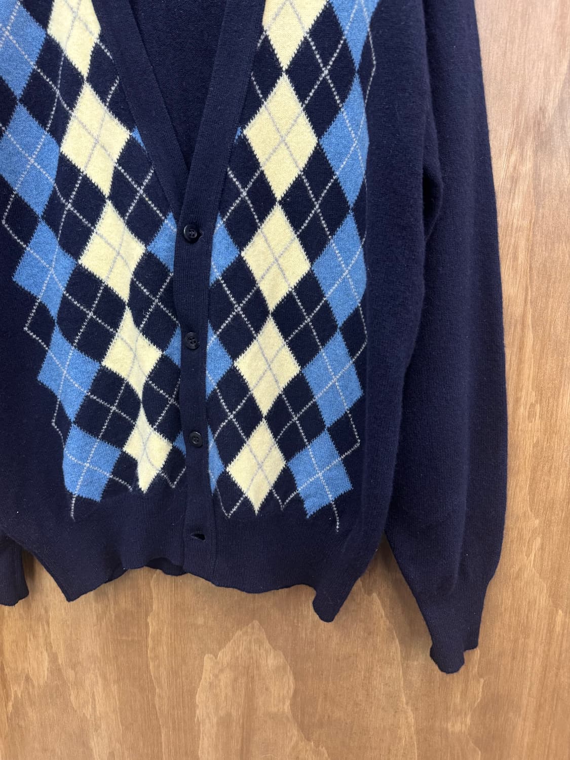 브룩스 브라더스 아가일 울 가디건 상품이미지3